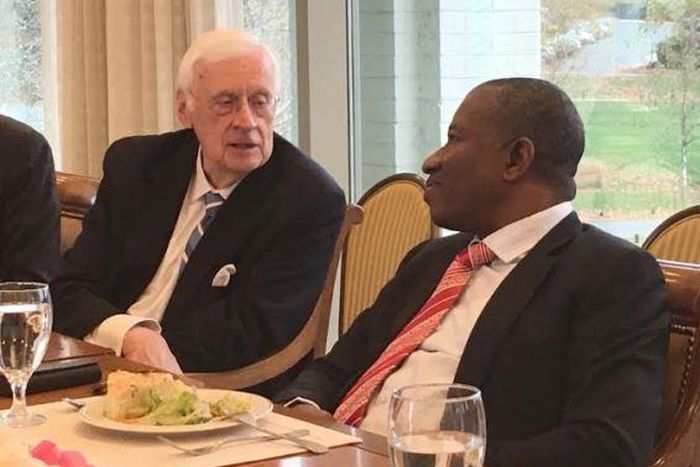 Former President, Goodluck Jonathan in the United States of America