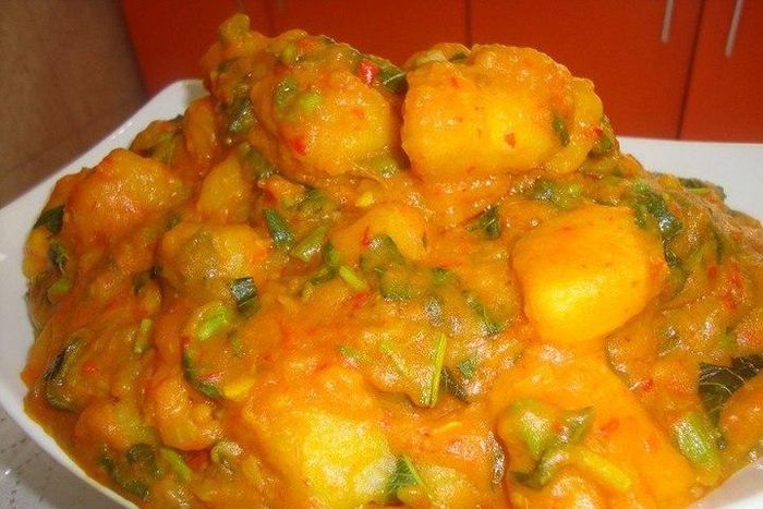 Yam porridge
