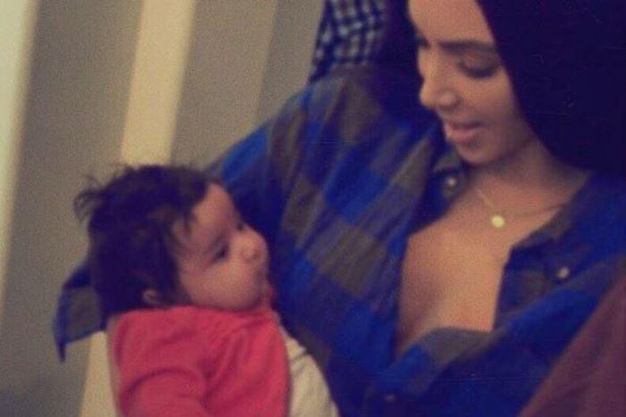 Kim Kardashian and Dream