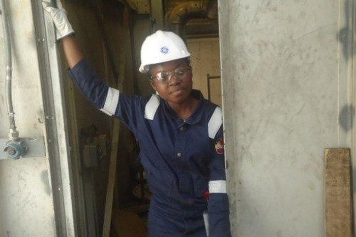 Leticia Oppong has always wanted to pursue a career in science and engineering. She encourages young women not to give up on their dreams of becoming scientists.