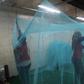 Mosquito nets.