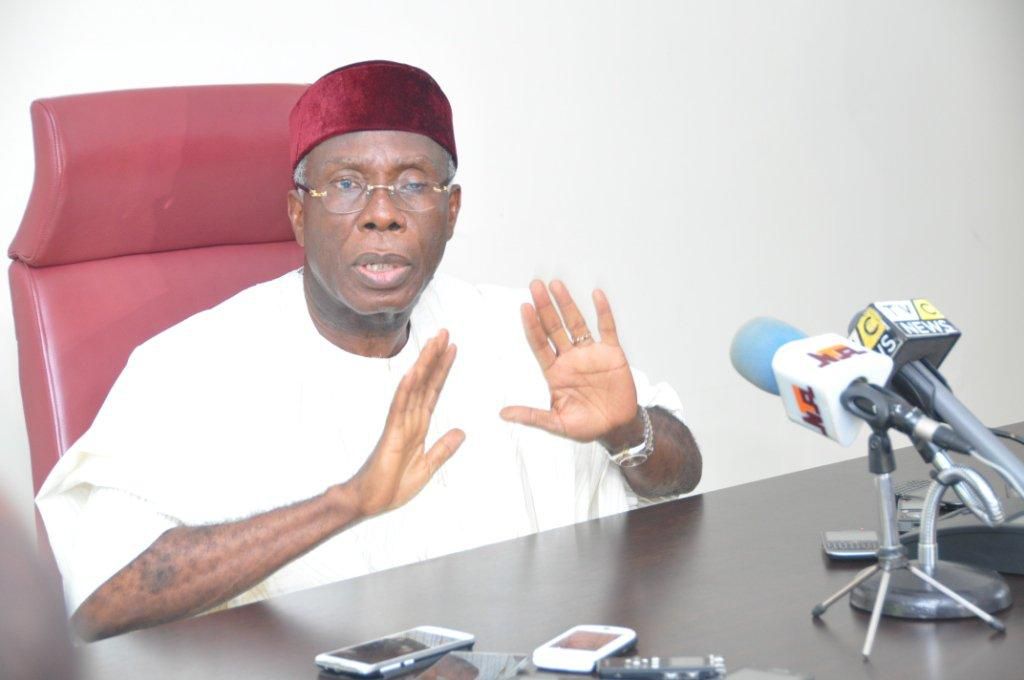 Minister of Agriculture and Rural Development, Audu Ogbeh