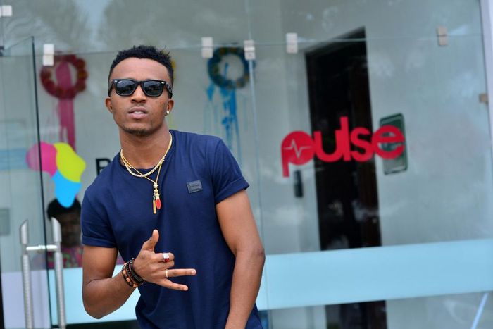 Humblesmith at the Pulse Nigeria office.