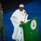 President Muhammadu Buhari attends 15th Anyiam-Osigwe lecture in Abuja on December 11, 2015