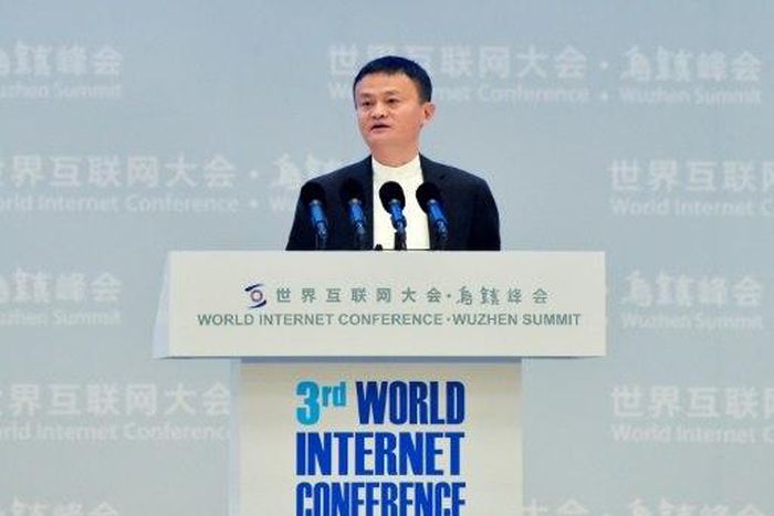 Jack Ma, chairman of Alibaba -- his e-commerce company took $17.8 billion in revenue on a single day of promotions last year