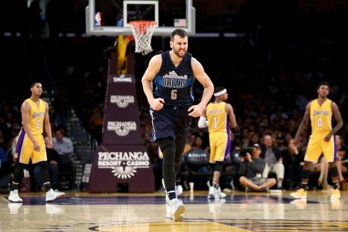 Andrew Bogut, pictured in 2016, appears headed to the Philadelphia 76ers