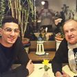 Leon Balogun and Gernot Rohr