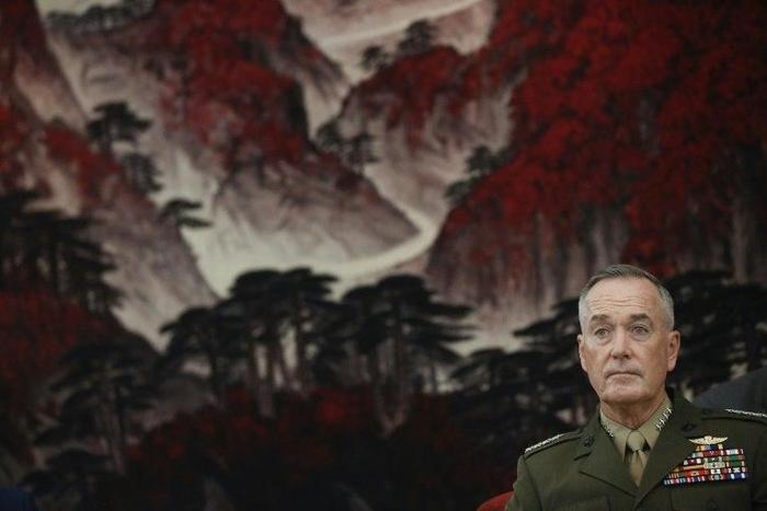 General Joseph Dunford joined top military figures who have spoken out against the violence in Charlottesville