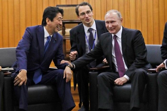 Vladimir Putin and Shinzo Abe are hoping to turn the page on a decades-old territorial dispute