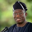Former Nigerian President Goodluck Jonathan delivers a speech in Lagos on February 19, 2015