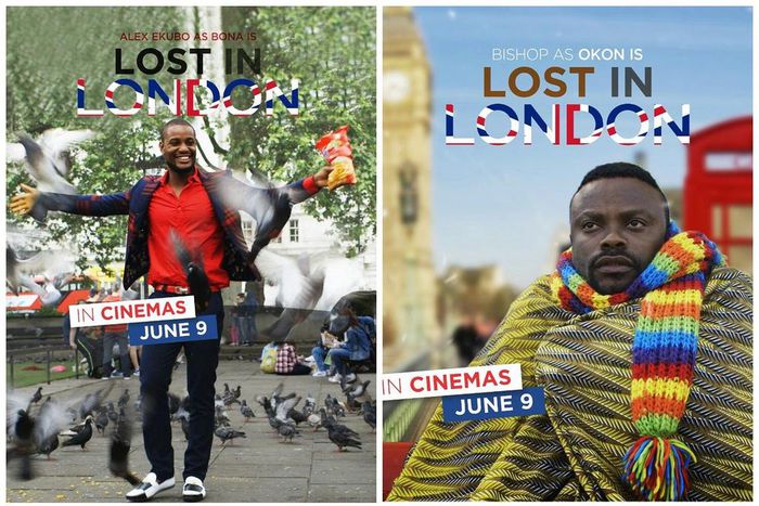 Poster for "Lost in London"  