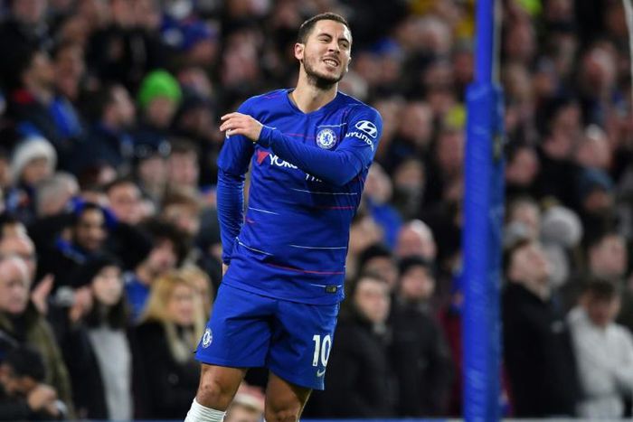 Chelsea's Eden Hazard showed his frustration in their goalless draw against Southampton