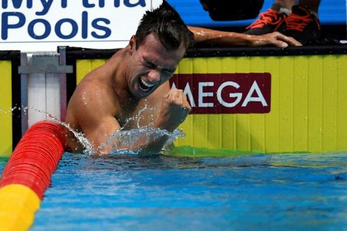 Italy's Gregorio Paltrinieri clocked 14 minutes, 52.07 seconds to win the men's 1500m freestyle