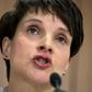 Leader of the German right wing party AFD (Alternative for Germany) Frauke Petry speaks during a press conference to launch the party's election manifesto in Berlin on March 9, 2017