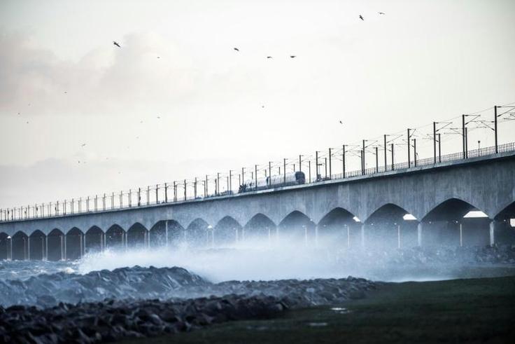 The accident occurred on the Great Belt Bridge connecting the islands of Zealand, where Copenhagen is located, and Funen