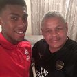 Alex Iwobi and dad