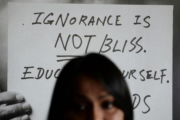 Nisha Ayub, Malaysia's most prominent LGBT activist, said health authorities were initiating hatred and discrimination against the community in Malaysia