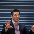 Uber CEO Travis Kalanick gestures as he delivers an address to employees and drivers, to mark the company's five year anniversary, in San Francisco, California June 3, 2015.