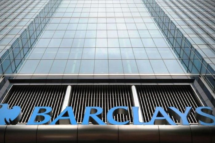 British bank Barclays reports profits after taxation diving but group pre-tax profit more than doubling in the first quarter