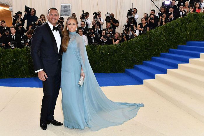 Alex Rodriguez, Jennifer Lopez at the 2017 MET Gala