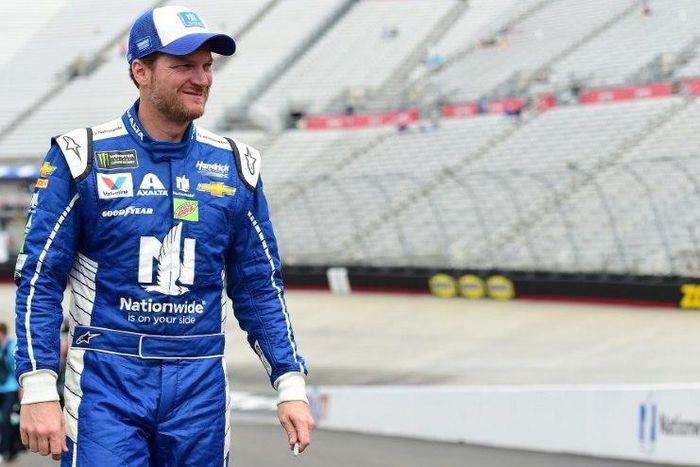 Dale Earnhardt Jr., pictured on April 22, 2017, will retire after 18 seasons and more than 603 starts