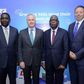 From left: The Managing Director, FrieslandCampina WAMCO Nigeria PLC, Mr. Ben Langat; Chief Operating Officer, CPEMEA Royal FrieslandCampina, Mr. Roel van Neerbos; Chairman, FrieslandCampina WAMCO Nigeria PLC, Mr Jacobs Ajekigbe; and Chairman, Supervis...