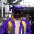 Senator Dino Melaye wears academic gown to Senate plenary session on Tuesday, March 28, 2017.