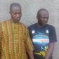 Ritualists apprehended by the Ogun State Police.