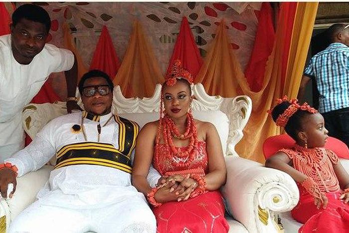 Apostle Ernest Agortey with his new wife