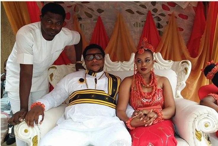 Apostle Ernest Agortey with his new wife