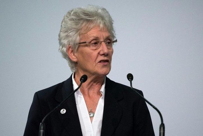 President of the Commonwealth Games Federation, Louise Martin, pictured in 2015, says "the CGF will continue to have an open dialogue" with South Africa "and remains committed to realising the shared ambitions of a future" Games in Africa