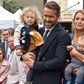 Hollywood couple, Ryan Reynolds and Blake Lively with their adorable daughters.