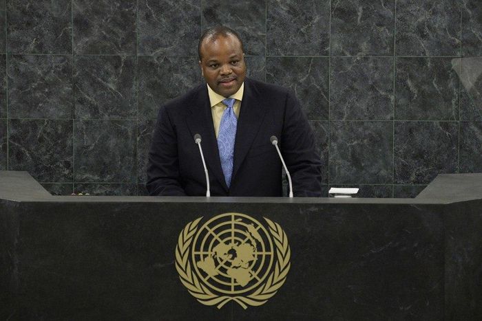 King Mswati III