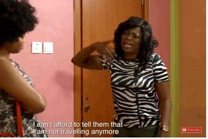 Funke Akindele as Jenifa in Episode 10 of "Jenifa's Diary" season 2