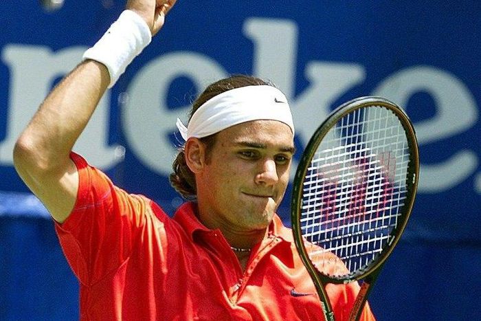 As a talented young player, Federer's on-court tantrums and hair-trigger temper once threatened to stunt his progress