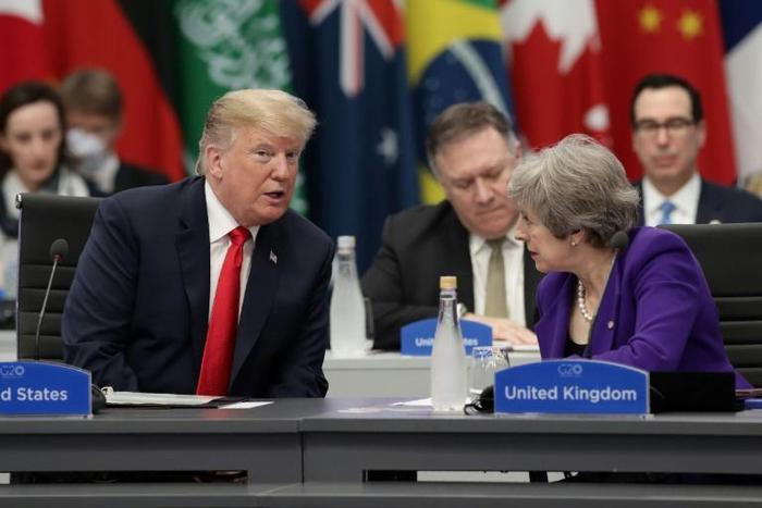 US President Donald Trump has criticised the deal British Prime Minister Theresa May agreed with the European Union