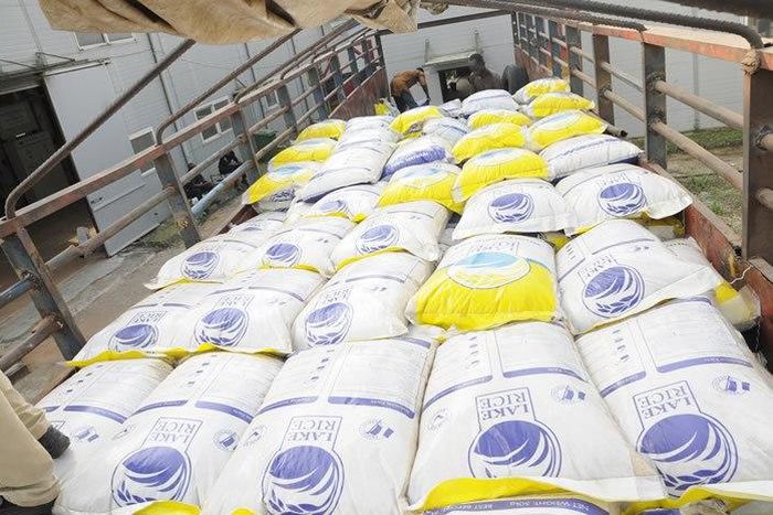 A truckload of Lake Rice