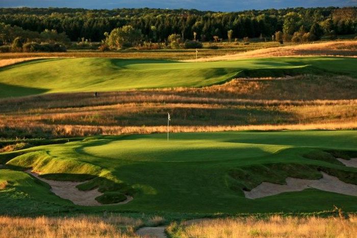 View of the Erin Hills Golf Course the venue for the 2017 US Open Championship
