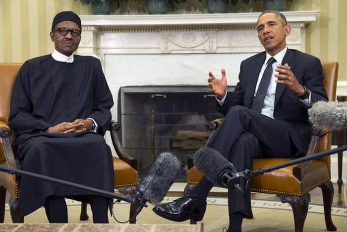 President Muhammadu Buhari and US President Barack Obama