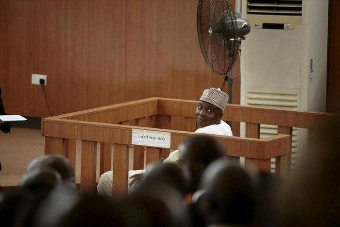 Head of Nigerian senate denies election conspiracy as trial starts
