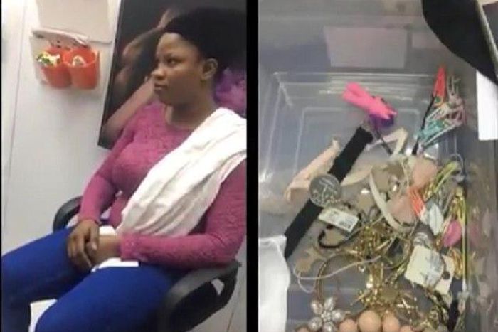 The Nigerian shoplifter