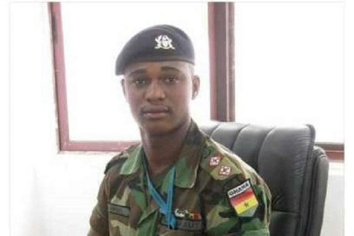 The late Captain Maxwell Mahama