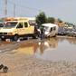 Wharf road, Apapa on bad condition.