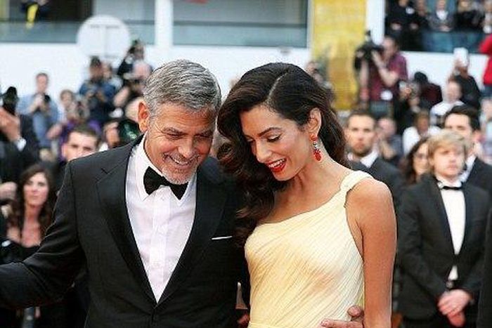 George and Amal Clooney at the Cannes Film Festival
