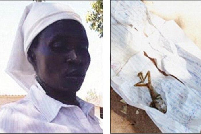 Precious Nyathi and the frog baby