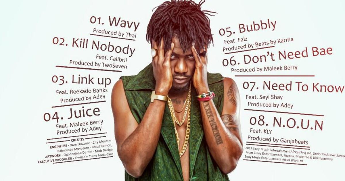 Rapper releases tracklist for 
