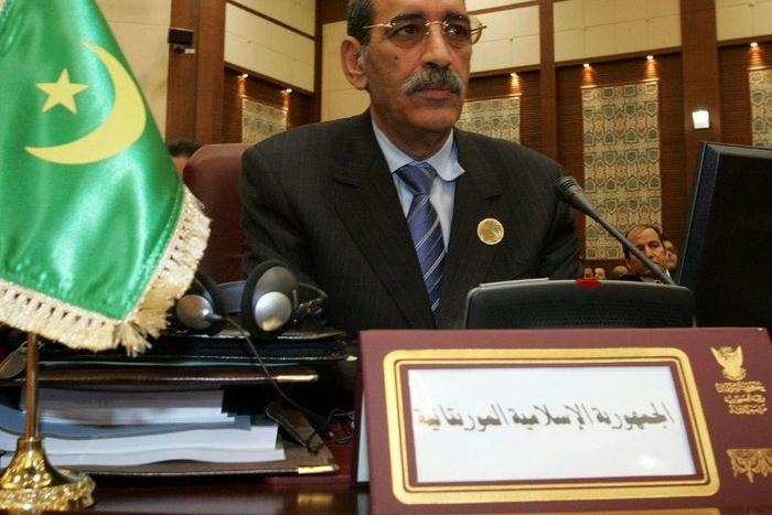 Mauritania's former military leader Colonel Ely Ould Mohamed Vall, pictured in March 2006, had fallen ill and died from a heart attack, a family source told AFP