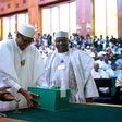 President Buhari during Budget 2017 presentation
