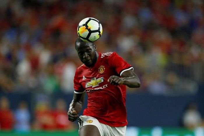 Manchester United paid a British record £75 million for Everton striker Romelu Lukaku