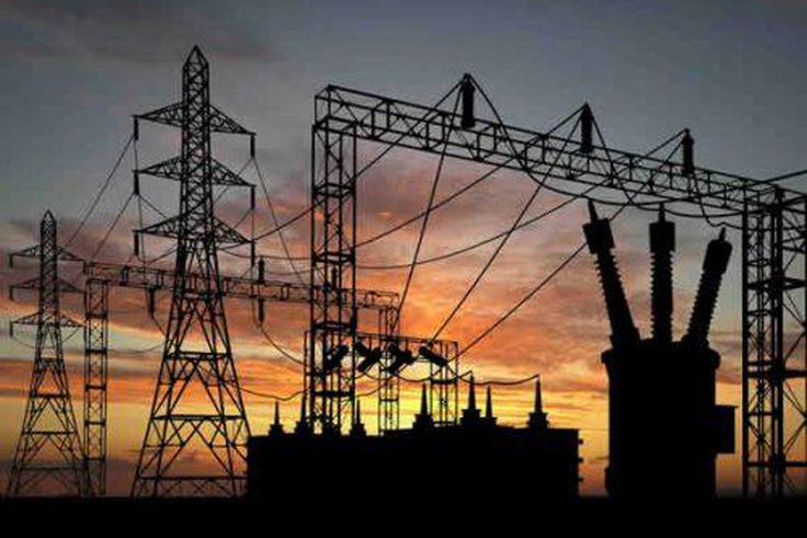 Power transmission lines.